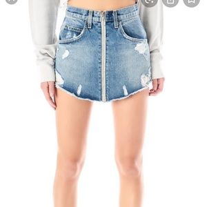 carmar denim skirt